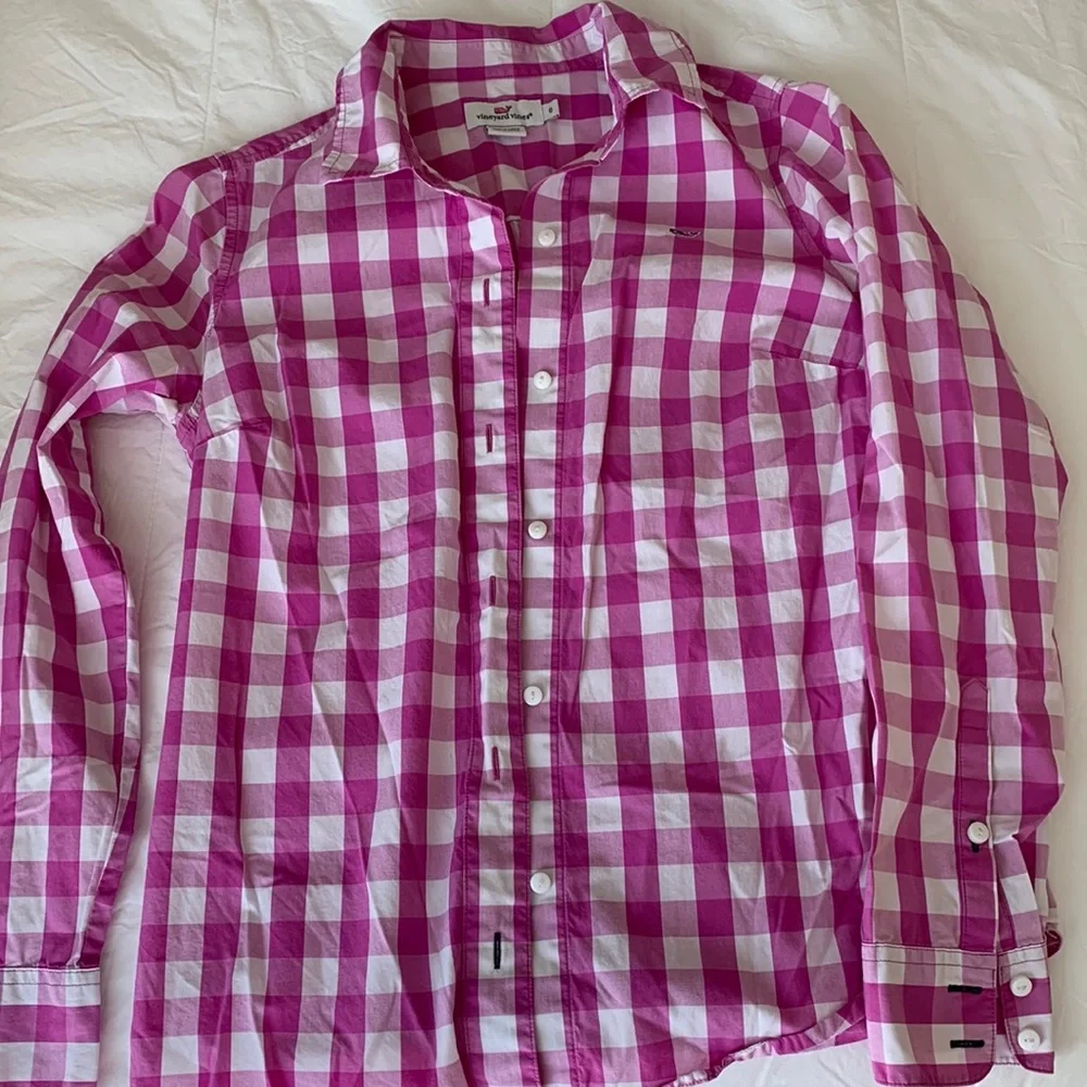 Button down gingham - Picture 2 of 4